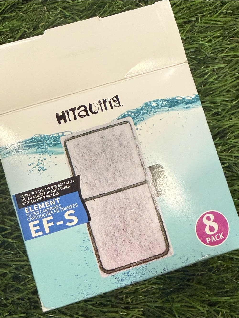 EF-S Filter Cartridges for Aquarium - Pack of 8
